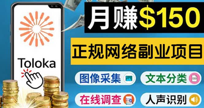 正规网络副业赚钱平台Toloka，利用业余时间月赚150美元-搜易资源网