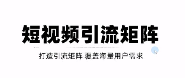 短视频引流矩阵打造，SEO+二剪裂变，效果超级好！【视频教程】-搜易资源网