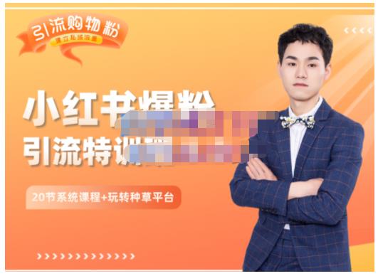 陆明明·小红书爆粉特训班5.0，助你轻松玩转小红书平台价值1380元-搜易资源网