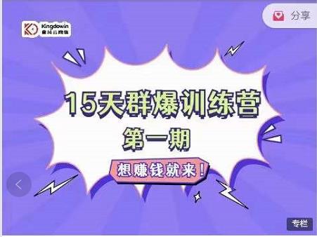 金抖云Peter《15天群爆训练营》，破解抖音玄学，群爆心法，起号方式-搜易资源网