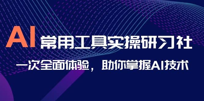 AI-常用工具实操研习社，一次全面体验，助你掌握AI技术-搜易资源网
