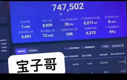 宝子哥无人直播，半无人直播，Obs+伴侣玩法，快速打标签+养鱼-搜易资源网