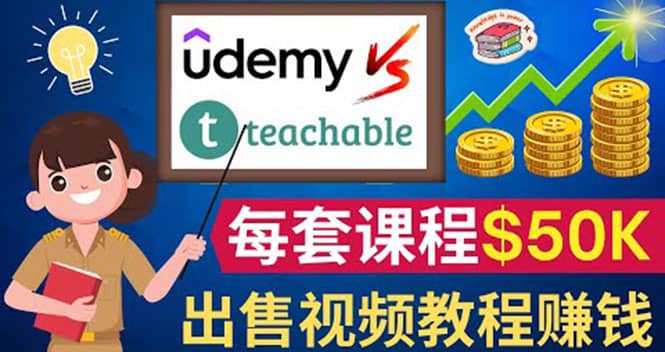 制作出售视频课程并快速进行粉丝变现的方法，轻松获利5万美元以上-搜易资源网