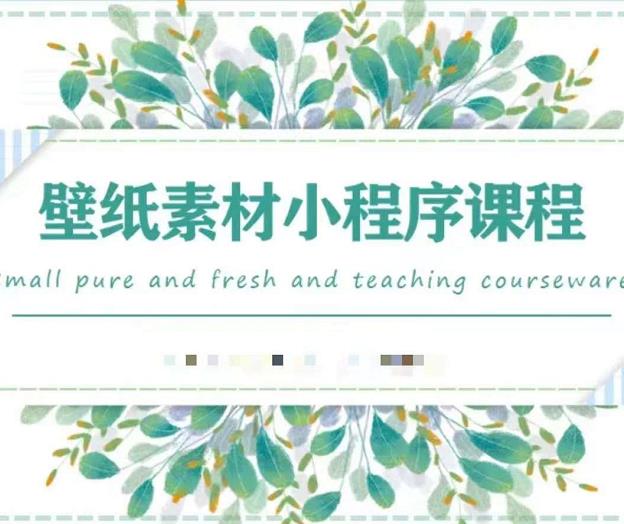 闪闪壁纸号运营教程，抓住图文风口，快速吸粉变现-搜易资源网