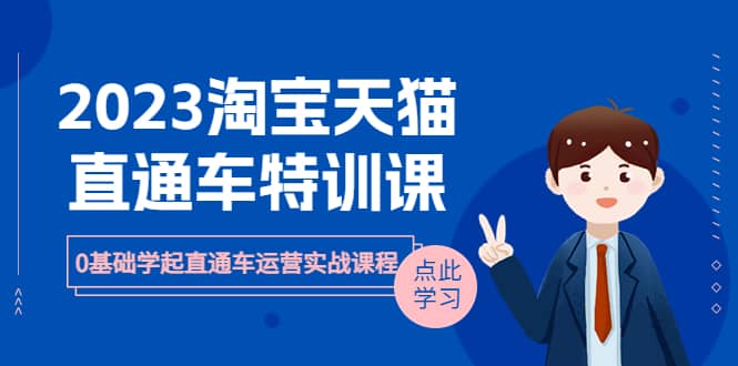 2023淘宝·天猫直通车评特训课，0基础学起直通车运营实战课程（8节课时）-搜易资源网