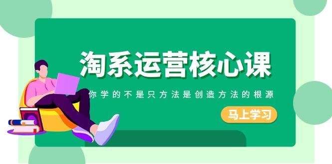 淘系-运营核心课，你学的不是只方法是创造方法的根源（190节课）-搜易资源网