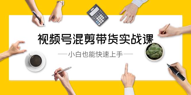 视频号-混剪带货实战课，小白也能快速上手（10节课）-搜易资源网