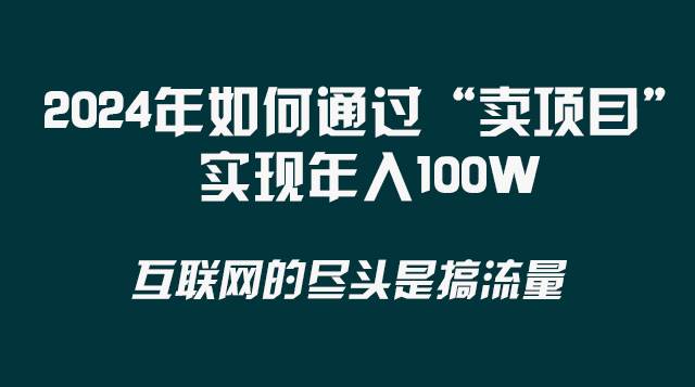 2024年如何通过“卖项目”实现年入100W-搜易资源网