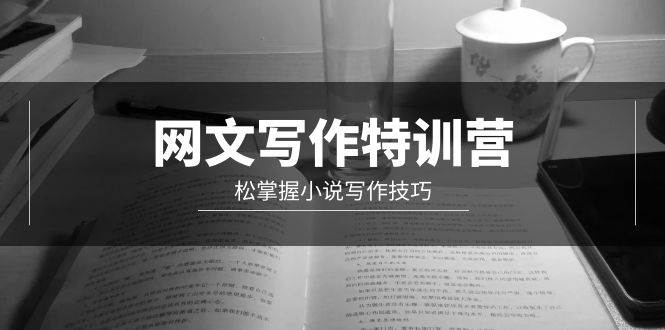 网文-写作特训营，轻松掌握小说写作技巧（20节视频课）-搜易资源网